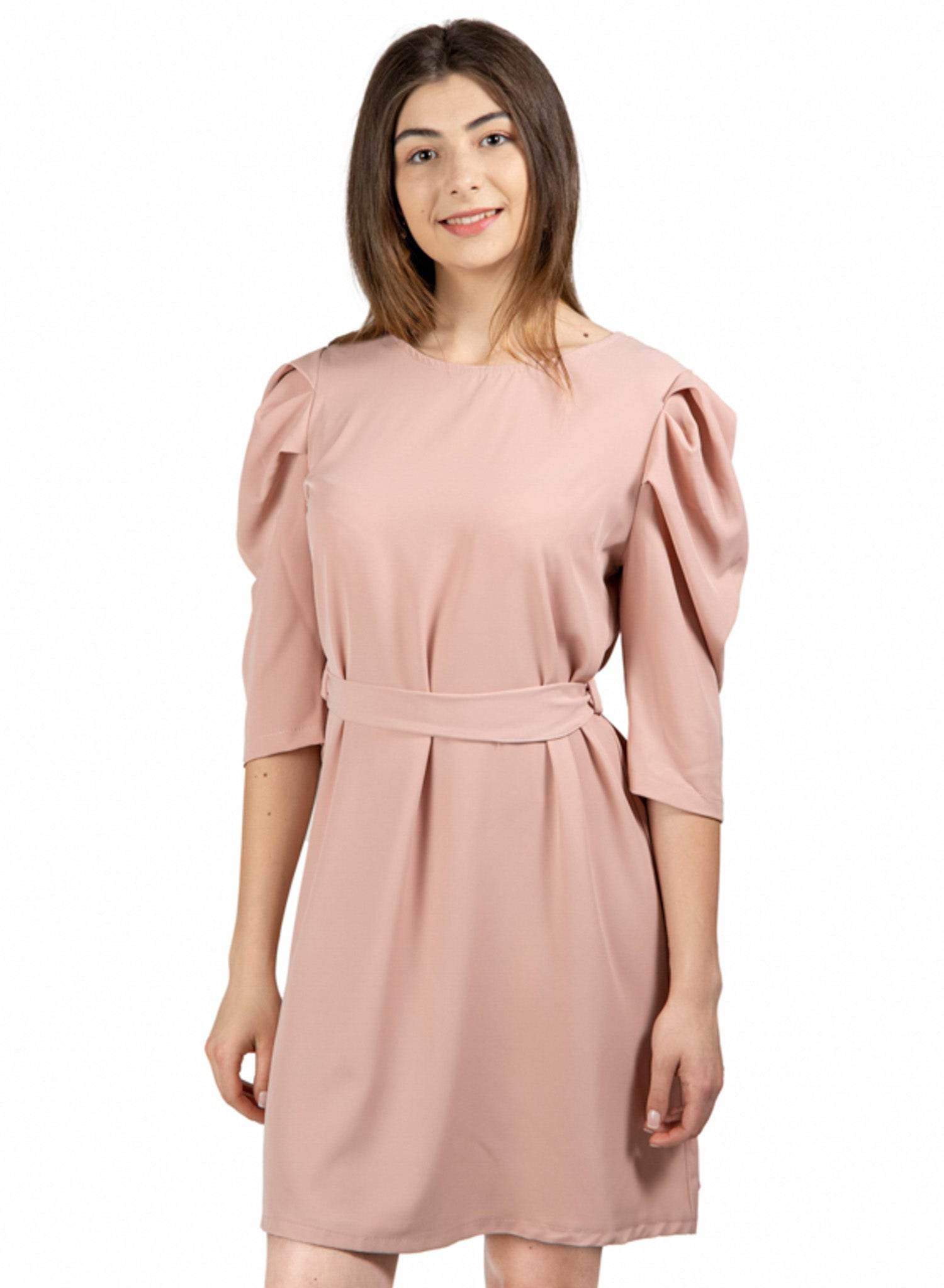 Rochie roz pudră - Rammi.ro