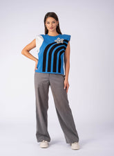 Pantaloni casual, Gri - Rammi.ro